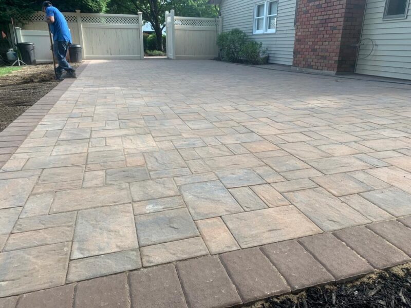 Interlocking Concrete Pavers